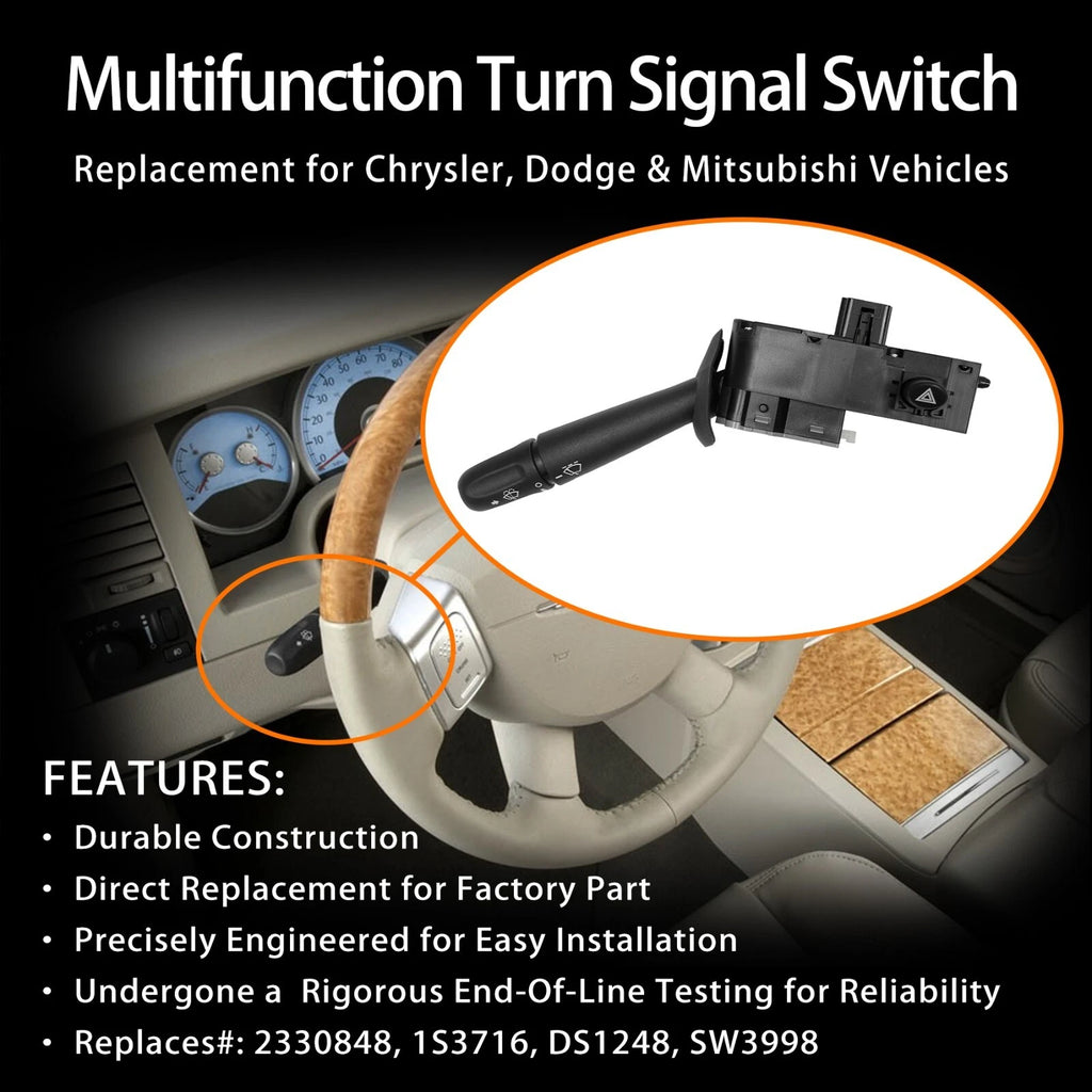 Turn Signal Wiper Switch for Dodge Ram Durango Chrysler Aspen (2002–2010)