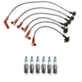 Denso 8mm Wire Set & 6 Iridium Power Spark Plugs Kit for Ford 4.0L V6 (2001–2008)