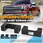 2X Front Leveling Lift Spacers for Silverado/Sierra 1500 (2007–2022)
