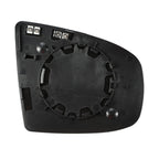 Left Mirror Glass Replacement with Backing Plate for BMW X6, X5 (2008–2014)