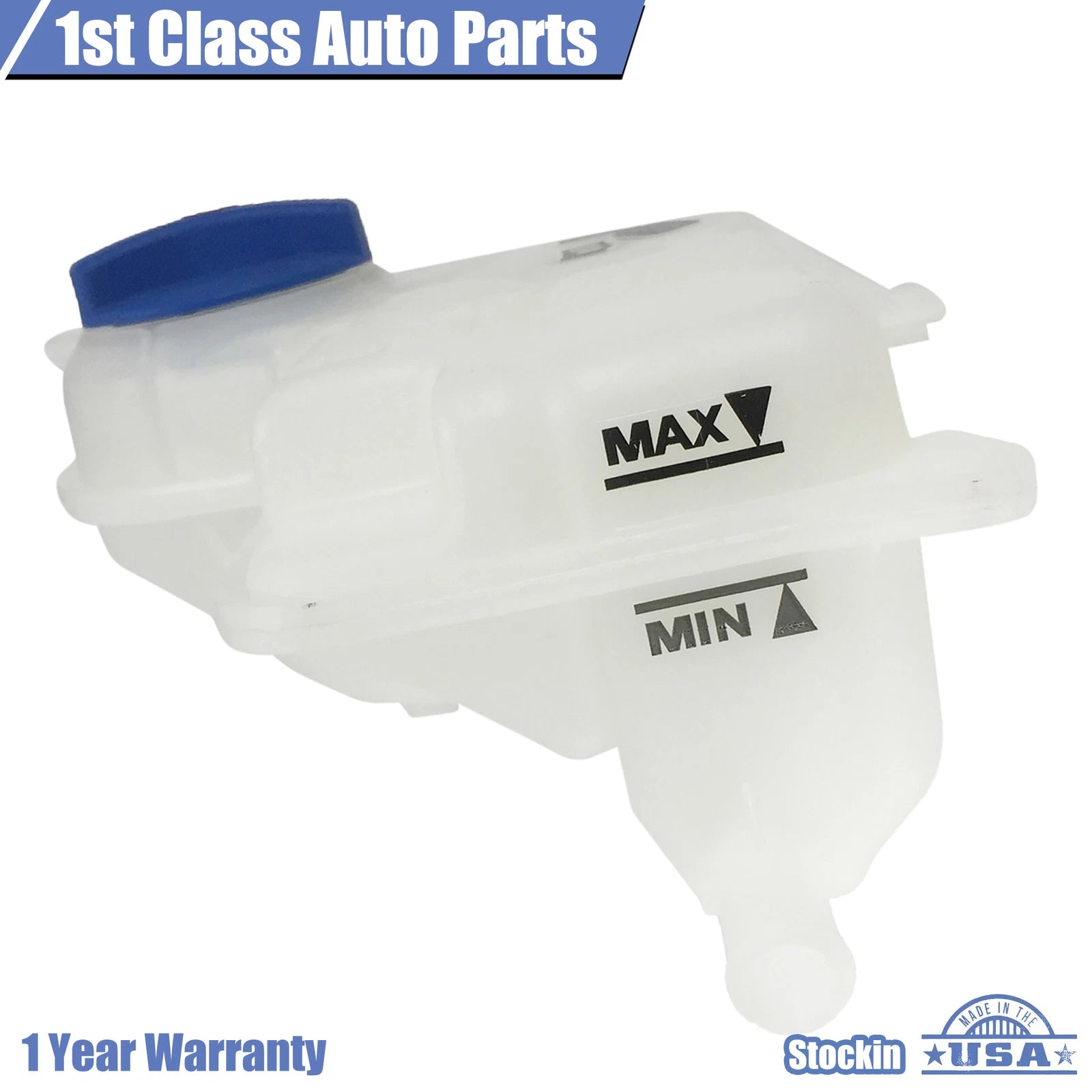 Engine Coolant Overflow Reservoir Tank w/Cap for Audi A4 Quattro (1996-2001)
