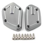 Silver Front Brake & Clutch Reservoir Cap for BMW K1600GT R1200GS R1250R R nineT (2011-2023)