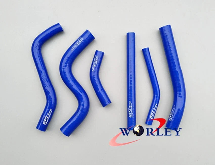 Silicone Radiator Hose Kit for Yamaha YZ250 1993-1995 - Red