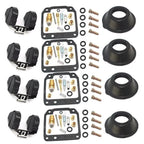 4X Carburetor Repair Kit for Yamaha XJ550 (1981–1983)
