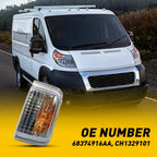 Turn Signal Light for Ram ProMaster 1500 2500 3500 (2014–2023)