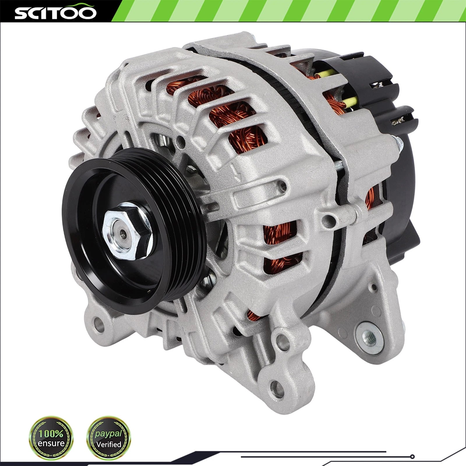 Alternator for Audi S5 (2008–2010) V8 4.2L 180A IR/IF 11424 079903015F