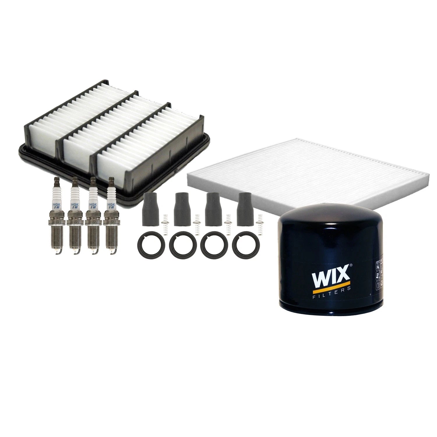 Tune Up Kit with 4 NGK Spark Plugs & Boots for Kia Forte Koup (2010–2016)