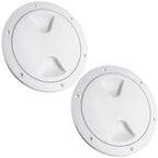 2X 5" Round Inspection Deck Plate Hatch for Marine Access