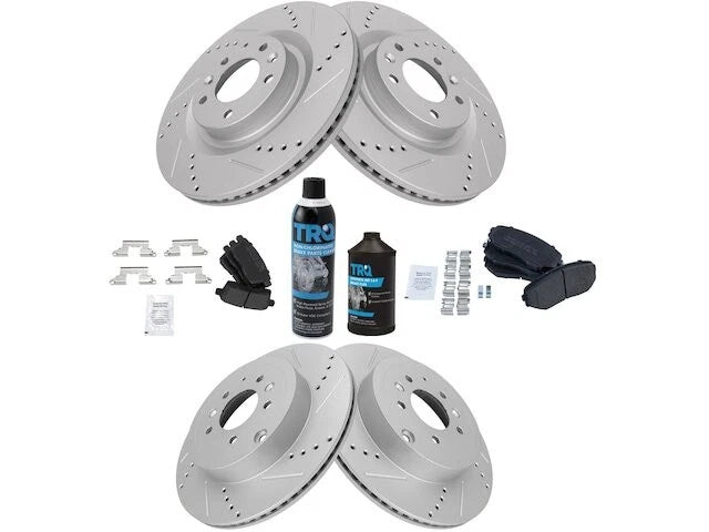 Brake Pad and Rotor Kit for Mazda CX-9 (2007–2015) BQ261NT
