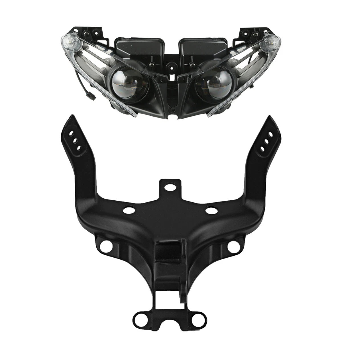Front Headlight Assembly & Fairing Stay Bracket for Yamaha YZF R1 (2012–2014)