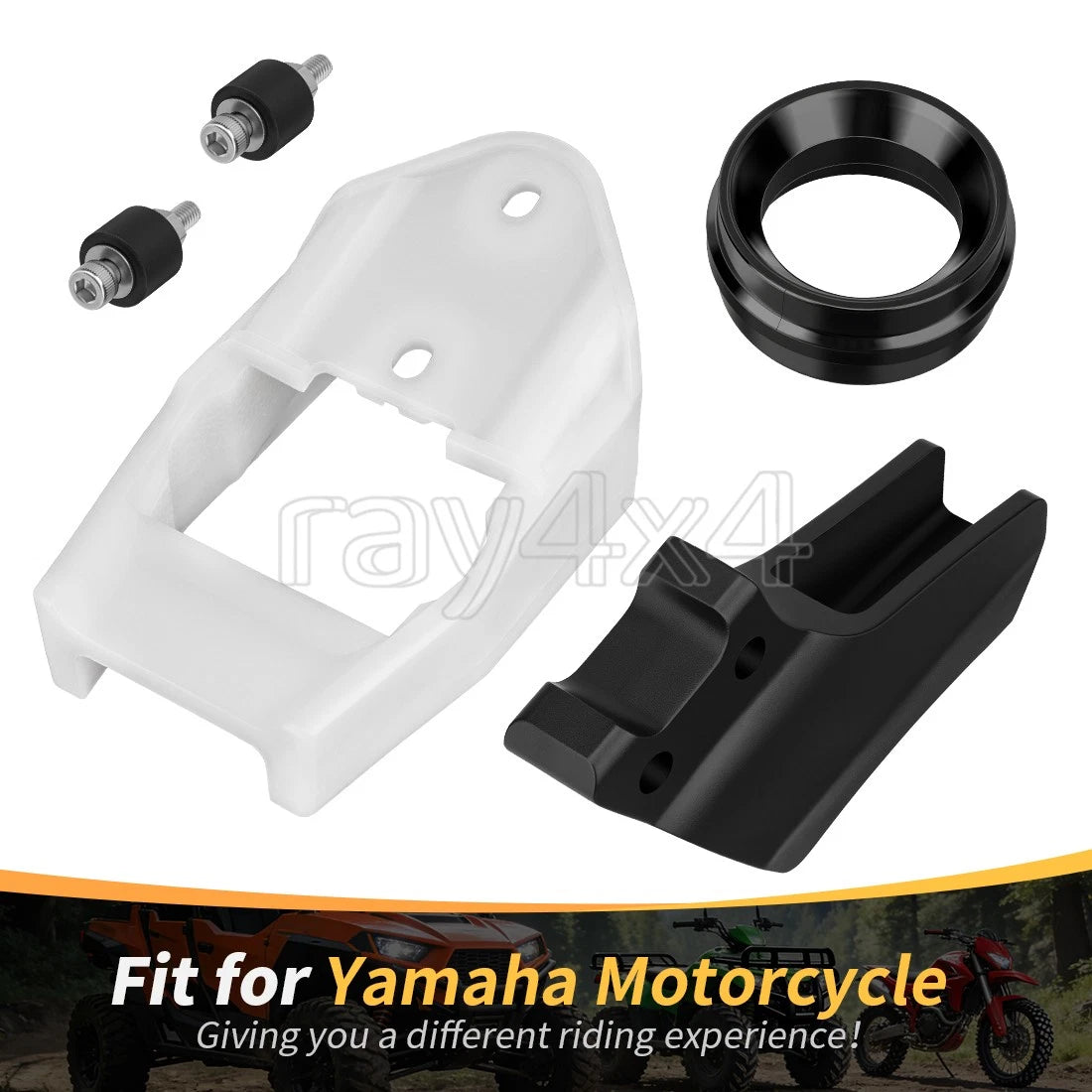 Chain Roller Support Guide Kit & Slider for Yamaha IT175 YZ125 (1975–1982) 5X4-22199-00-00