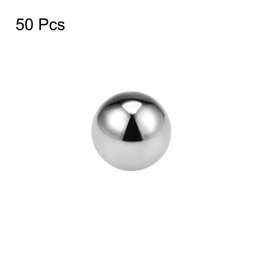 Set of 50 Precision 5mm Chrome Steel Balls for Bearing Keychain