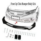 Front Bumper Lip Splitter Spoiler Body Kit for BMW