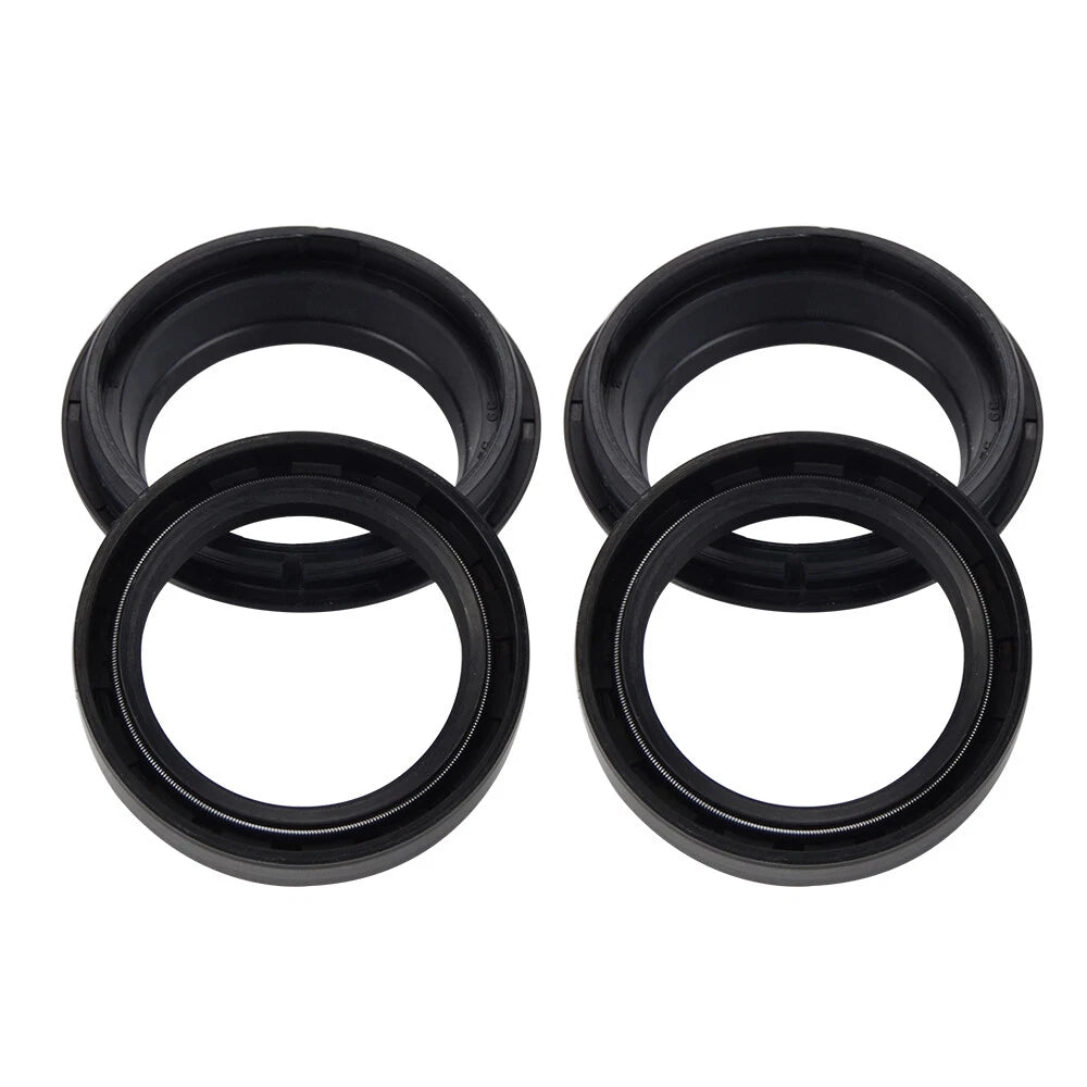 Set of 4 Fork Seals & Dust Seals for Honda VT700C VT750C VT800C XL350R XL600R