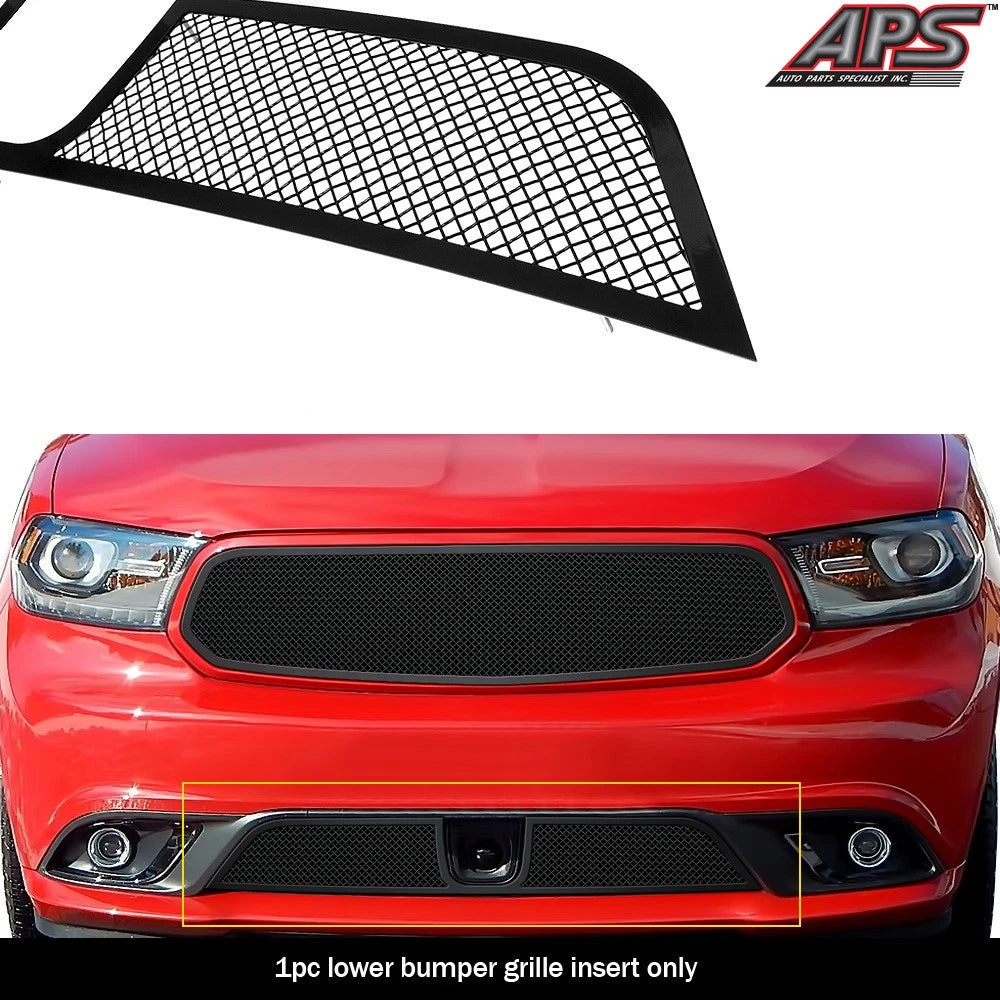 Stainless Black Mesh Grille for Dodge Durango (2014-2020)