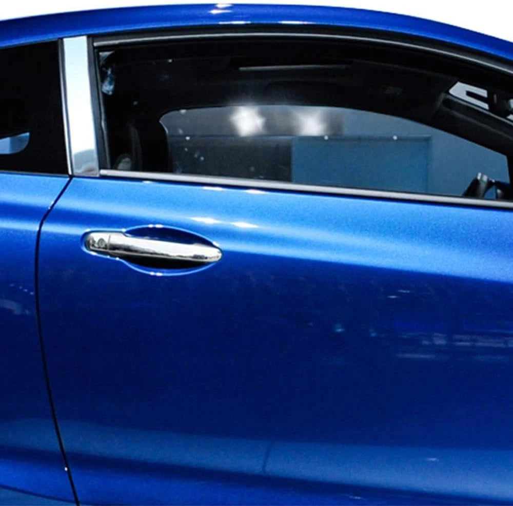 Luxury Stainless Steel Pillar Post Trim 2pc for 2012–2015 Honda Civic 2DR