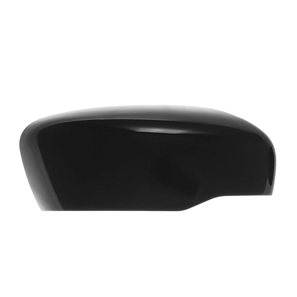 Mirror Covers Top Half Set Replacement for Nissan Rogue (2014–2020) Gloss Black