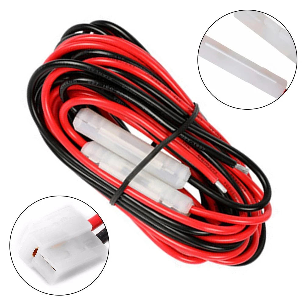 Power Cord for ICOM Mobile Radio (Black/Red)