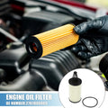 4 Pcs Engine Oil Filter with O Ring for Mercedes C300 (2015-2021)