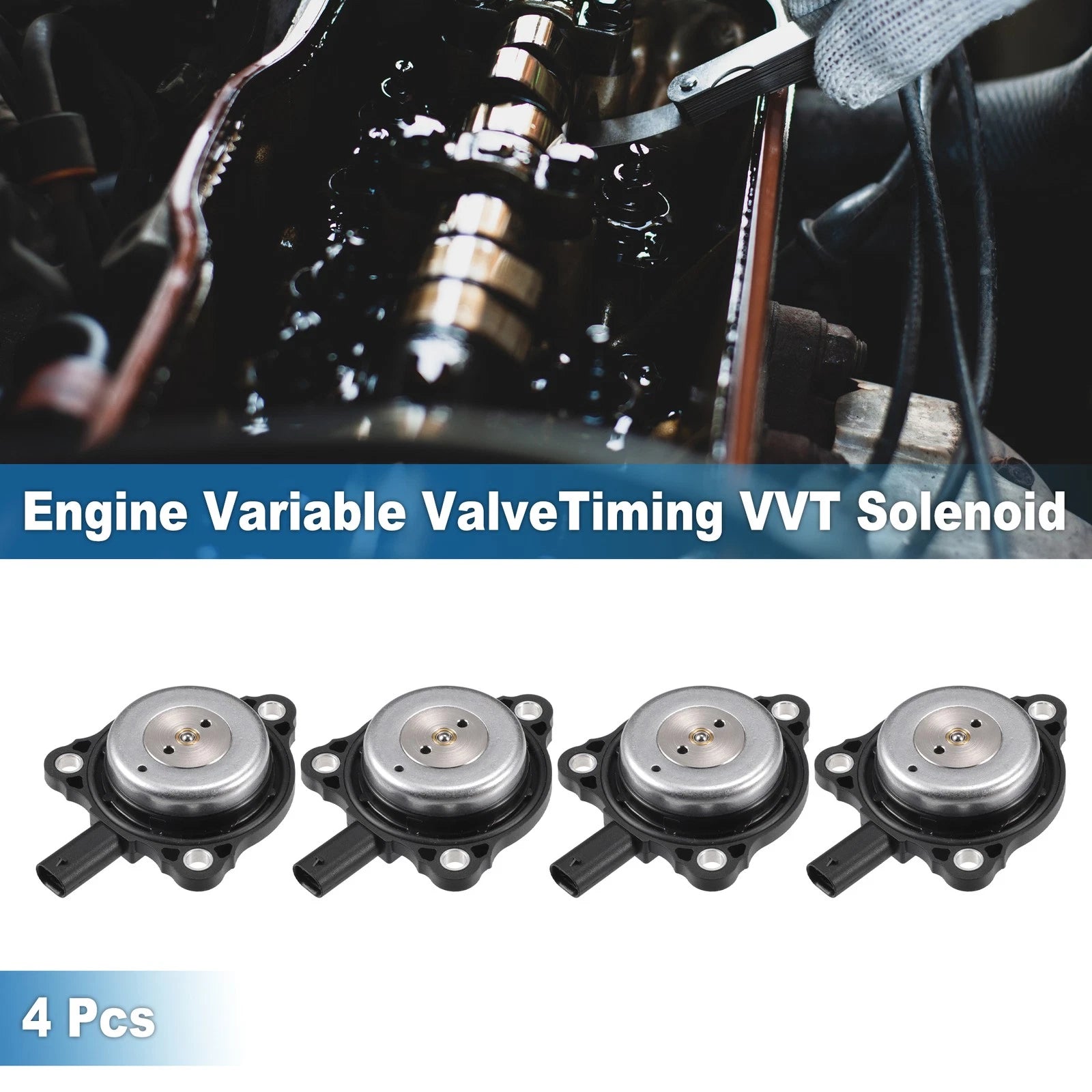 Set of 4 Variable Valve Timing VVT Solenoids for Mercedes AMG GT (2016–2021) No. 2761560790