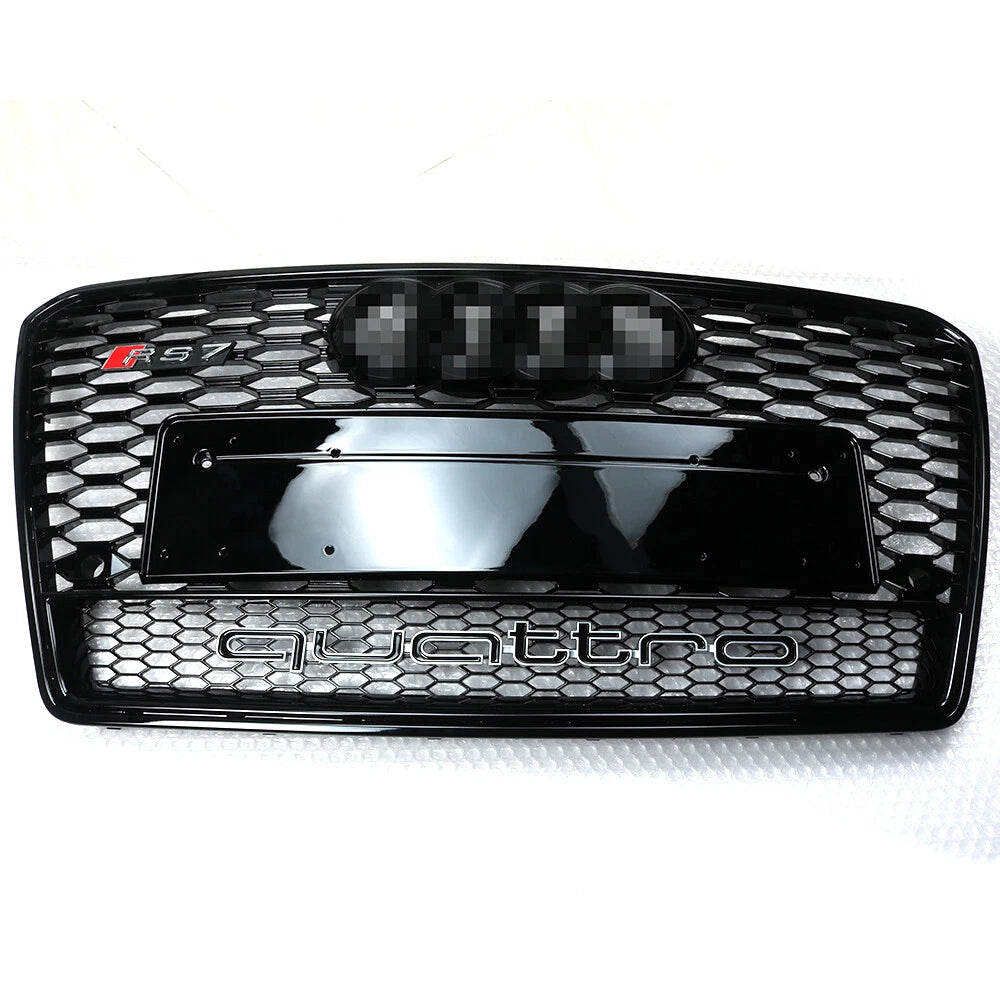 Front Honeycomb Mesh Grille for Audi A7 S7 RS7 (2011–2014)