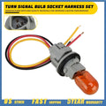 Headlight Turn Signal Bulb Socket + Wire Harness for Lexus IS250 IS350 (2017–2020)