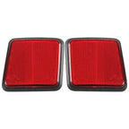 Left & Right Rear Bumper Reflectors for Ford Escape (2005-2007)