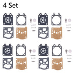 Set of 4 Carburetor Gasket Repair Kit for Chainsaw 38/45/52/58 4500 5200 5800