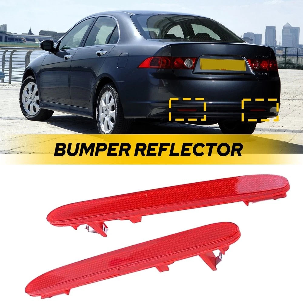 2X Rear Bumper Reflector Light for Honda CR-V Odyssey Element (2009–2011) 45052
