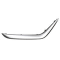 Replacement Gray Painted ABS Plastic Rear Driver Side Lower Bumper Cover Molding