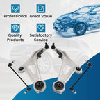 Set of 4 Front Lower Control Arms for Nissan Pathfinder Infiniti QX60 JX35 (2013–2022)