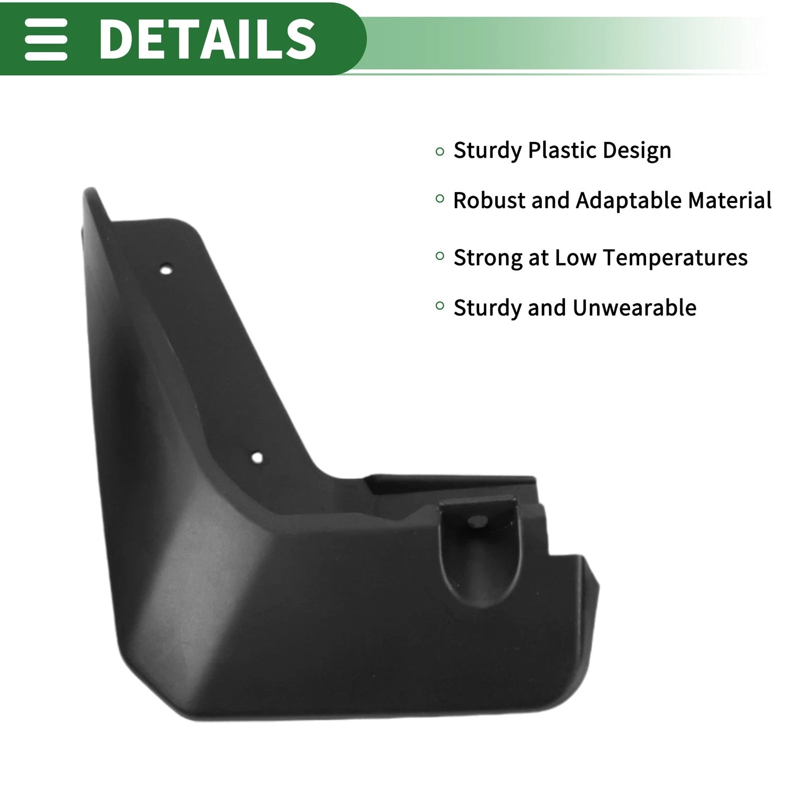 Mud Flaps Splash Guards for Ford Focus Active (2020–2021) W/ Mounts