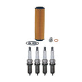 Wix Engine Oil Filter & Denso Spark Plug Kit for Mercedes W203 C230 (2001–2007)