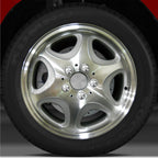 16x7.5 OEM Front Wheel (Bright Fine Metallic Silver) for 1998-99 Mercedes CL500