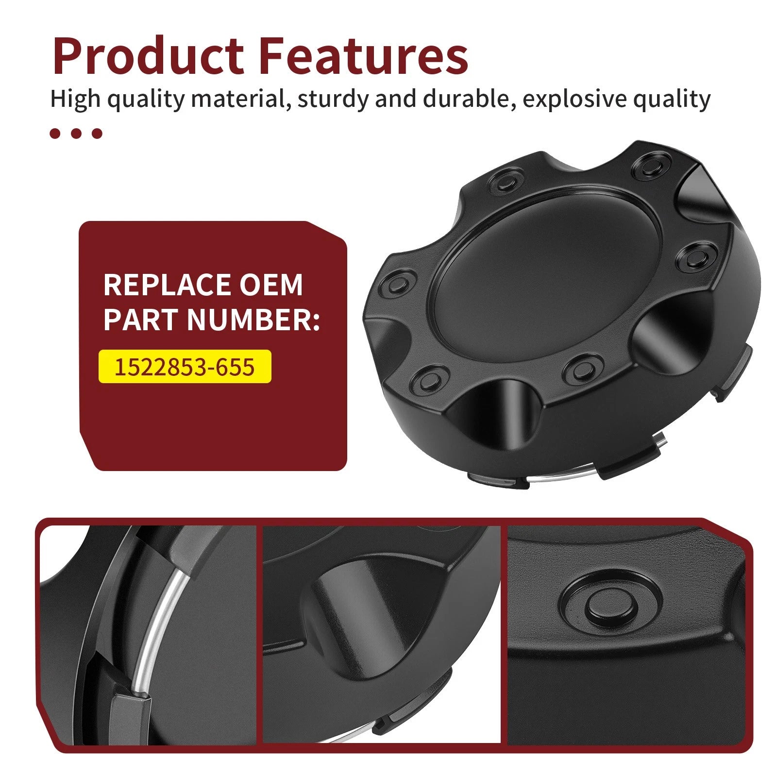 Wheel Center Cap for Polaris RZR XP 1000 (2021–2022)