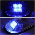 5Pcs Chrome Housing Blue LED Cab Roof Running Light for Dodge Ram (1999–2001)