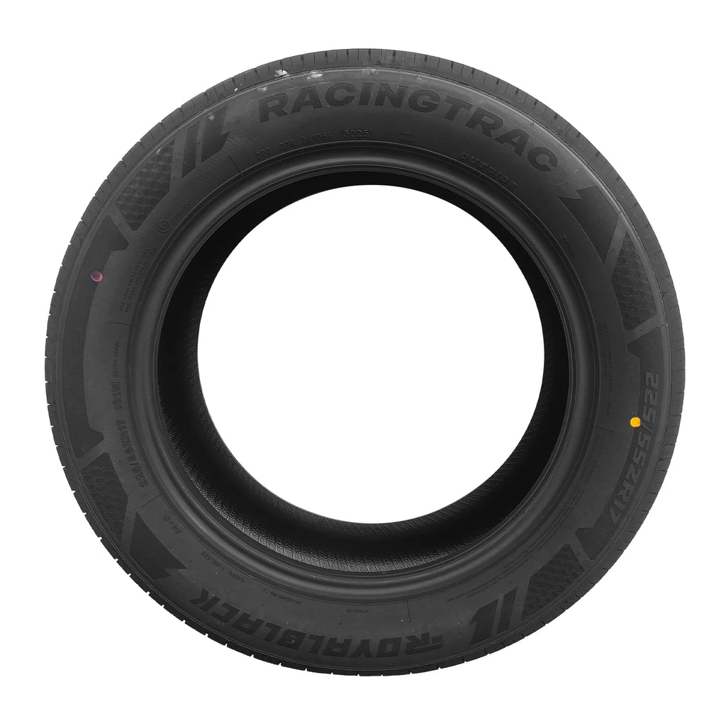 Set of 4 All Season Tires for RACING TRAC 225/55 ZR17