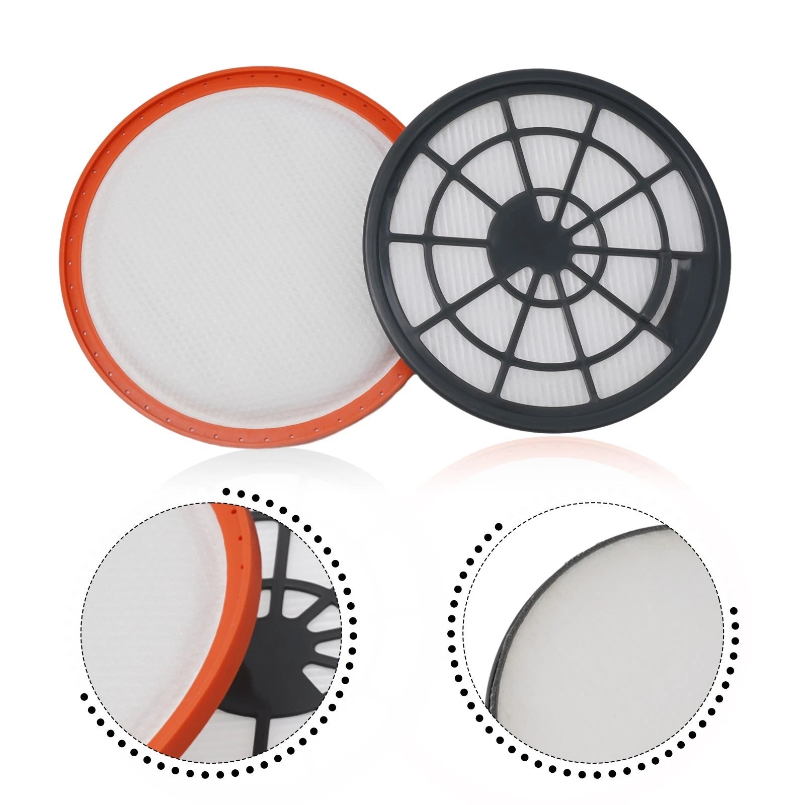 Set of 2 Pre & Post Filter Screens for Vax C85-EW-BE & C86-E2 (UK)