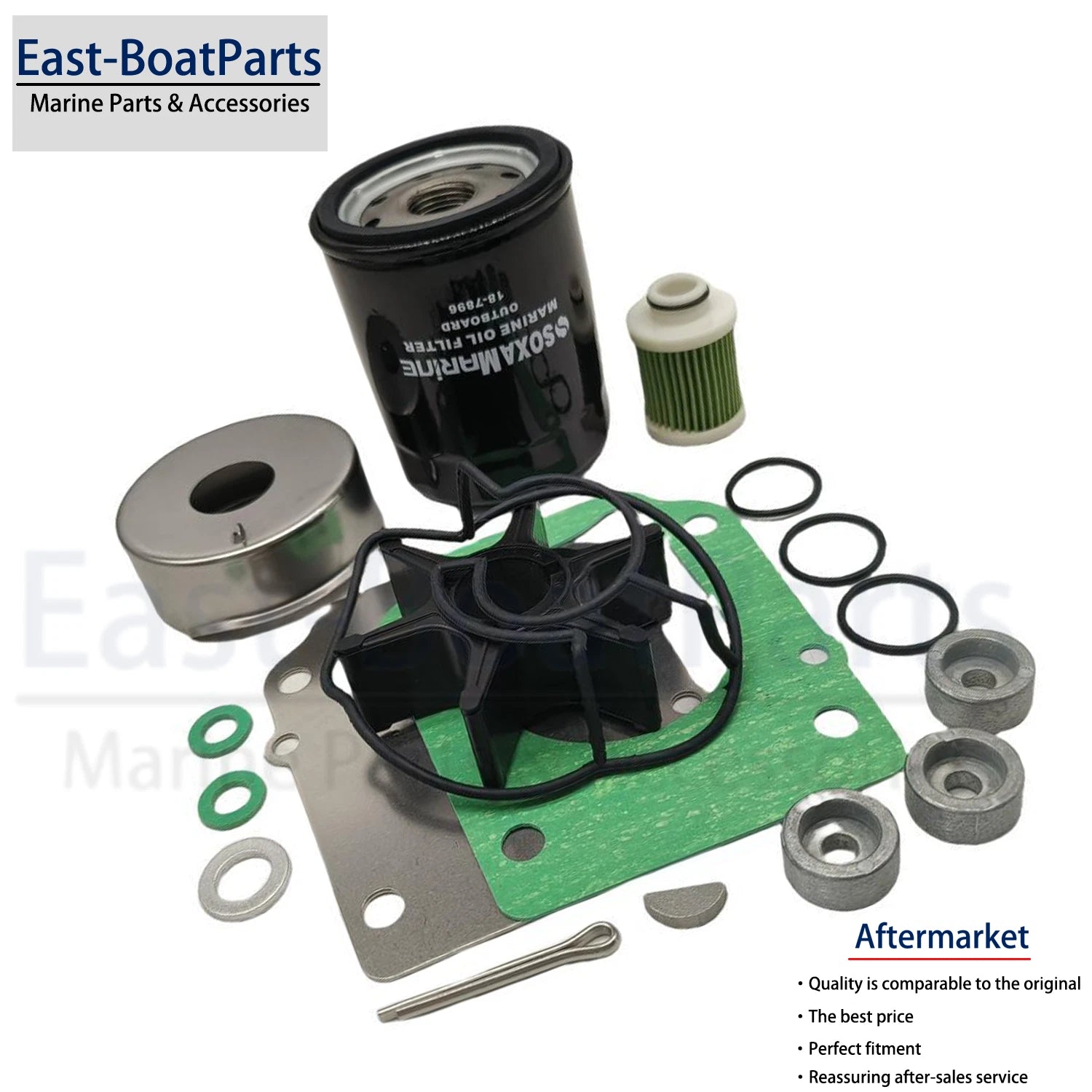 Maintenance Service Kit for Suzuki DF100B 4 Stroke 100HP (2018–UP) 17400-87831