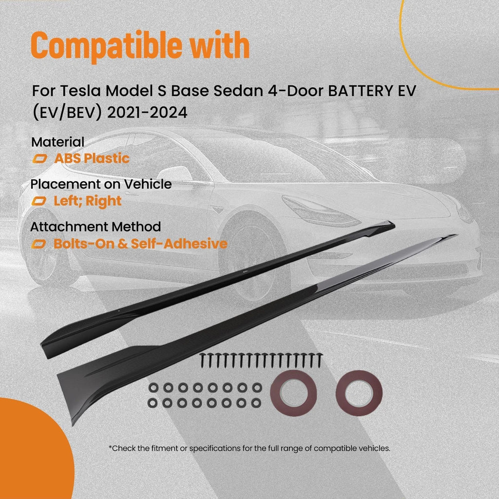 Performance Body Kit for Tesla Model S (2021-2024) Black