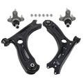2x Front Lower Control Arms w/ Ball Joints for 2011-2017 2018 Volkswagen Jetta