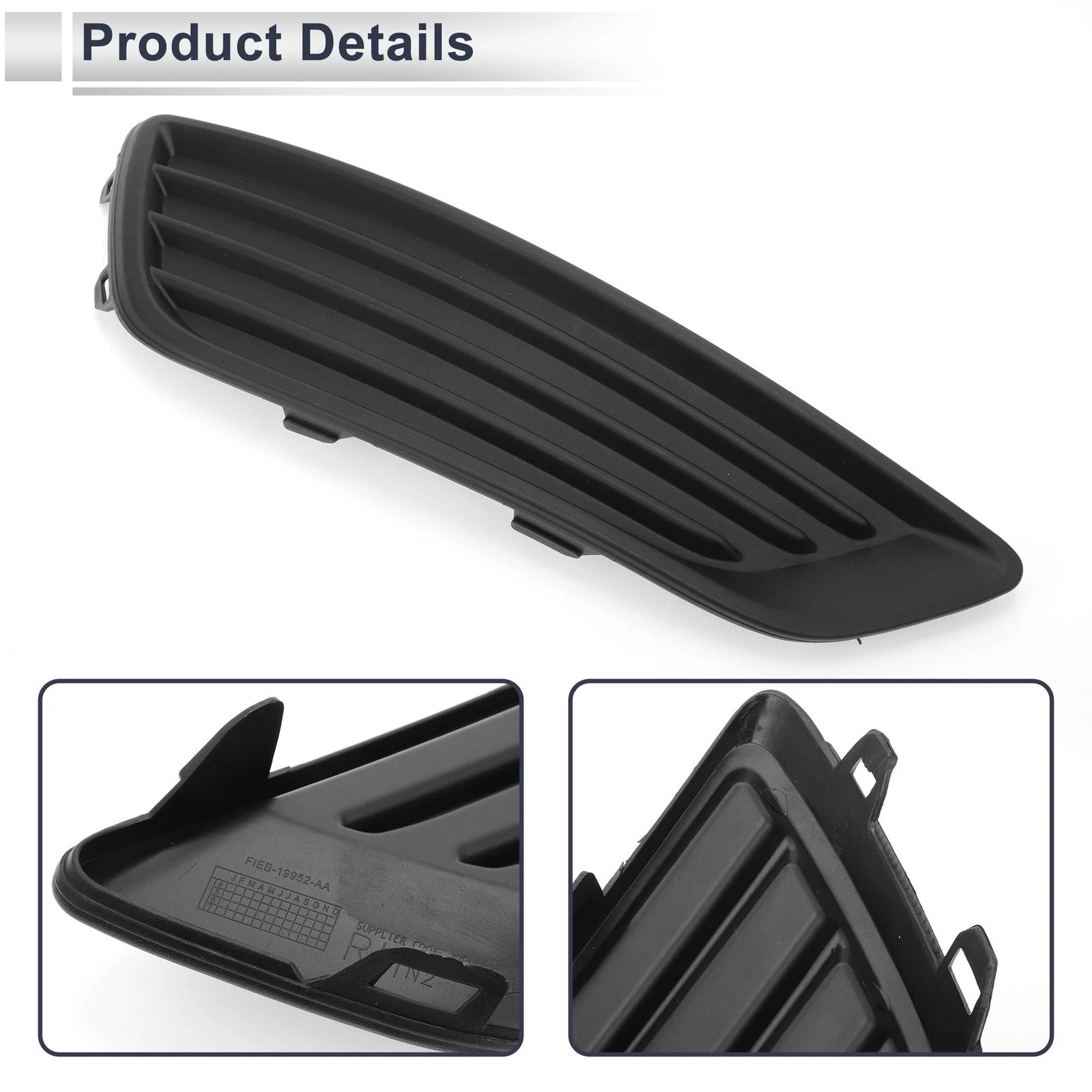 1 Pc Fog Light Grill for Ford Focus (2015–2018) No.F1EB19952AA