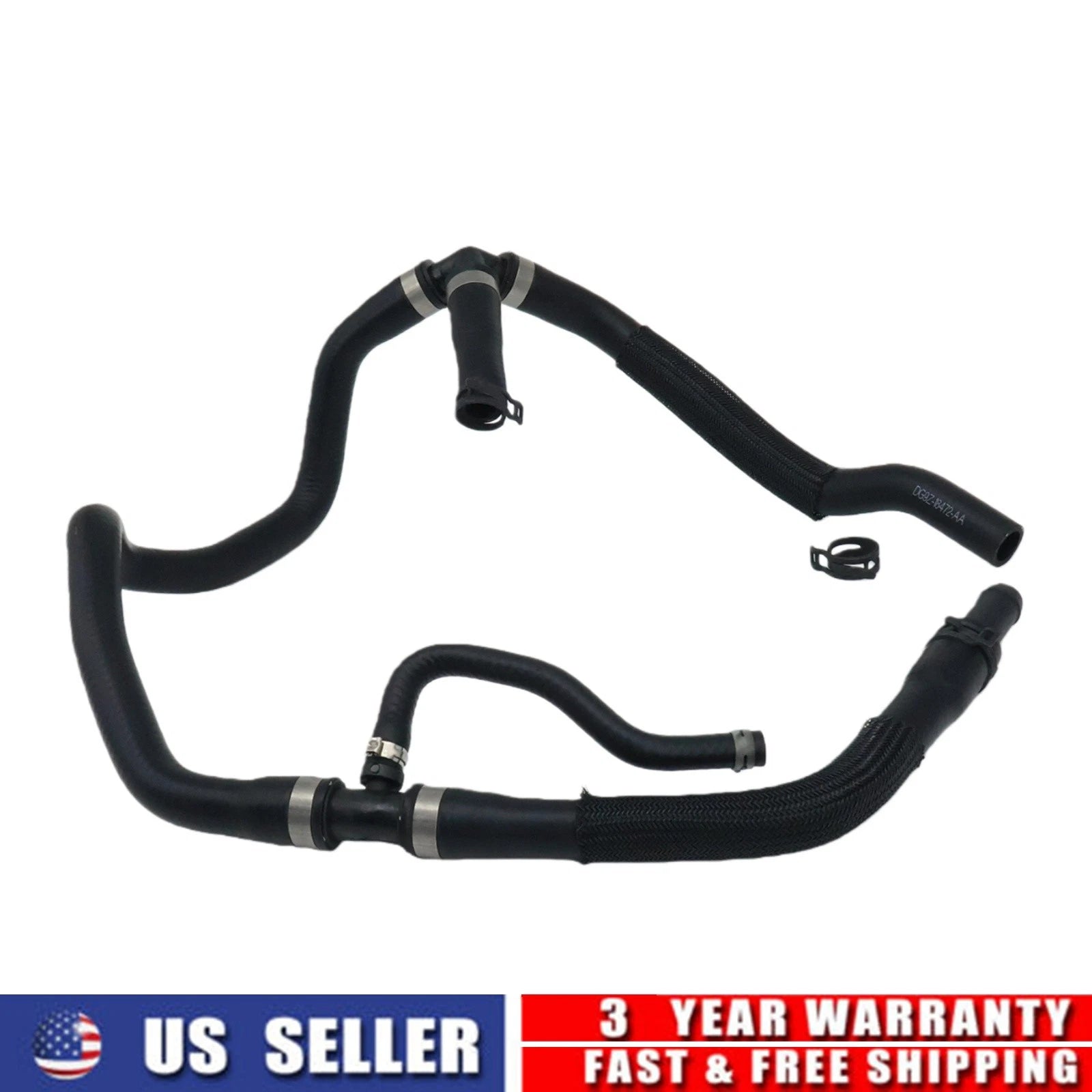 Engine Cooling Heater Hose for Ford Fusion 2.5L L4 (2013–2020) DG9Z-18472-AA KH815
