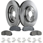 Front Brake Disc Rotor and Pad for Dodge Grand Caravan Journey Pacifica