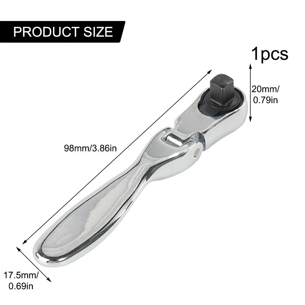 Ratchet Wrench Screwdriver Set of 4 Chrome-vanadium Steel