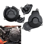 Black Engine Protection Cover for Aprilia RS660 Tuono 660 (2021-2023)