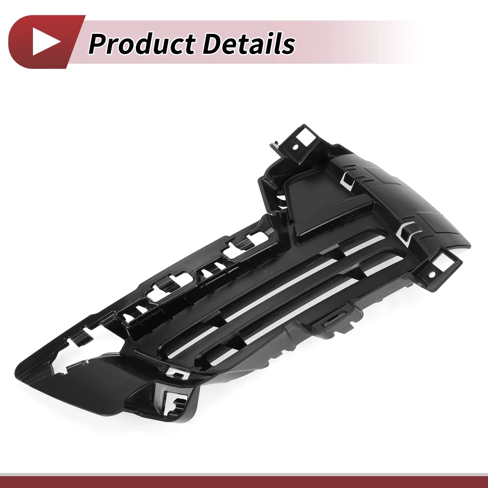 1 Pc Fog Light Grill for BMW X5 (2014–2018) No. 51117307993 Black