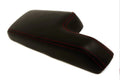 Center Console Armrest Cover for Honda Fit (2015–2019) Red Stitch