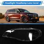 1 Pcs Front Left Headlight Lens Cover for BMW X5/E70 (2008-2013)