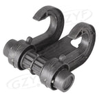 Dual Hook Headrest Hanger for Universal Car Seat (Fits Most Vehicles)
